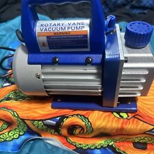 4CFM 1/3HP Single Stage Vacuum Pump Rotary Vane HVAC Refrigeration Air Condition picture