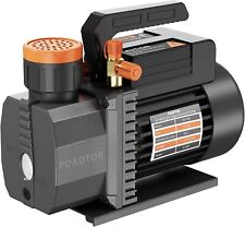 POADTOR 5CFM Vacuum Pump, 1-Stage HVAC Vacuum Pump Kit for R12 R22 R134a R410a picture