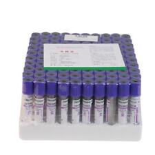 Carejoy 100Pcs 2ml EDTA Sterile Glass Vacuum Blood Collection Tubes For Medical  picture