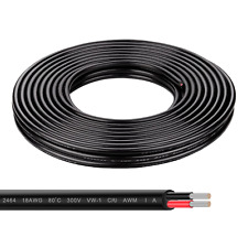 18 Gauge 2 Conductor Electrical Wire, 30FT Stranded Tinned Copper Wire, Flexible picture