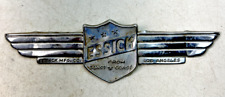 Vintage Rare Essick Tandem Rollers Emblem - Los Angeles, CA picture