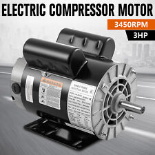 3 HP SPL Air Compressor Electric Motor 110/230V 18/9A 60HZ 56Frame CCW Rotation picture