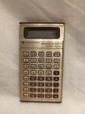 Vintage Texas Instruments TI Business Analyst - II Memory Calculator picture