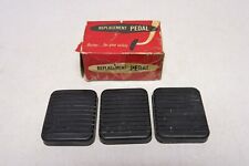 Vintage Clutch-Brake Pedal Rubber Pads PR-239 Lot of 3 for 1953-1954 Chevrolet picture
