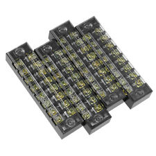 4pcs 8 Positions Dual Rows 600V 15A Wire Barrier Terminal Blocks Strip TB-1508L picture