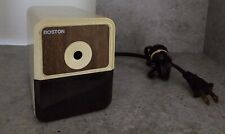 Vintage Boston Wood Grain Brown Electric Pencil Sharpener ~Tested Works~ picture