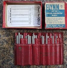 VINTAGE FLYNN NO 11 THREAD MEASURING WIRES picture