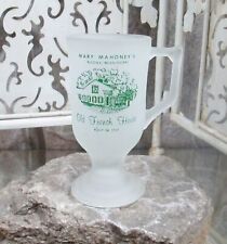 Vintage Mary Mahoneys Old French House Frosted Coffee Mug picture