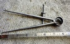 Vintage The Lufkin Rule Co. Large Round Leg Inside Diameter Spring Caliper picture