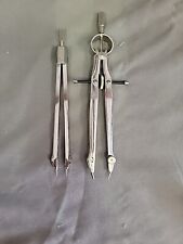 Vintage West Germany PICKETT 1504 Drafting Compass Tools-2pcs picture