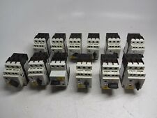 Lot of 12 Siemens 3RV1021-0GA15 Motor Starter Circuit Breaker w/ 3RV1901-1E  picture