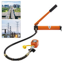 10T Low Profile Manual Hydraulic Jack Porta Power Kit For Machinery Shipbuilding picture