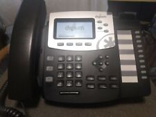 Lot of 2 Digium D50 4-Line HD Voice Backlit LCD SIP VoIP w stand and handsetÂ  picture