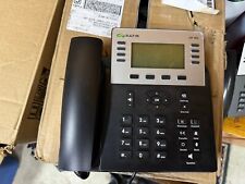 Lot of 8 Zultys ZIP36G VOIP phones, with handsets and desk stands picture