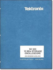 Tektronix SC-503 Instruction Manual: w/ 11