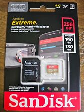 SanDisk Extreme 256GB 160MB/S Class 10 Micro SD MicroSDXC U3 Memory Card SDSQXA1 picture