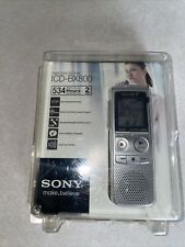 Sony ICD-BX800 Digital Voice Recorder with 2 GB Storage, Silver picture