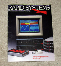 Vintage 1989 Rapid Systems PC Instrumentation Catalog picture