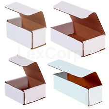 White Corrugated Mailers MANY SIZES 50 100 200 Shipping Boxes picture