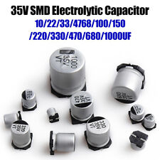 35V SMD Aluminum Electrolytic Capacitor 10/22/33/47/68/100/150/220-1000 UF 105℃ picture