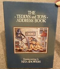Address Book Vintage Lang Graphic Teddys and Toys Of Nita Showers Paintings 1995 picture
