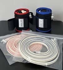 SETS OF NEW Zimmer TOURNIQUET (2) CUFFS and (2) HOSES RED and BLUE picture