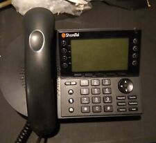 Used ShoreTel IP480 VoIP Office Phone w/ Base Stand & Handset No Power Supply picture