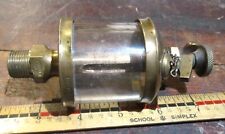 Vintage POWELL Petrel #2 Brass Oiler Hit Miss Gas Steam Engine Tractor  Cin Ohio picture