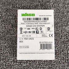New WAGO I/O 750-1415 8DI 8-Channel Digital Input 24VDC 3ms 2-Conductor PLC picture