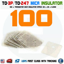 100PCS TO-3P TO-247 Insulation Pad Sheet Mica Insulator pads-thermal insulation picture