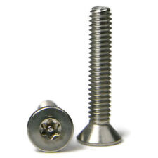 #10-32 Stainless Steel Torx Star With Pin Security Flat Head Machine Screws picture