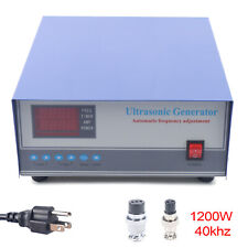 1200W Adjustable Transducer Driver 40K Industry Cleaning Ultrasonic Generator picture