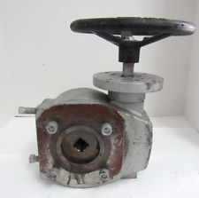 ADAMS 21627 GEAR REDUCER WITH HAND SHUT OFF VALVE,RATIO 63:1 picture