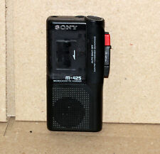 Vintage Sony M-425 Handheld Microcassette Recorder Tape Tested picture