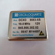 1PC Crystal Oscillator OSCILLOQUARTZ 8663-XS 10MHz 12V Sinewave picture