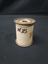 Vintage Spool of Hudson Wire Company Copper Wire #35 SNE - New Old Stock  picture
