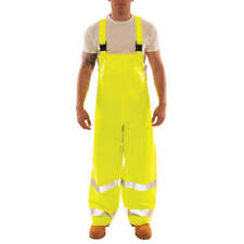 TINGLEY O44122 Arc Flash Rain Overall,Cat 2,Ylw/Grn,XL 36RR12 picture