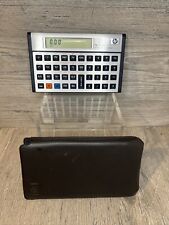 Hewlett Packard HP 12C Platinum Financial Calculator And Case   NEAR MINT picture