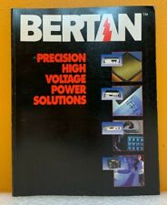 Bertan 1998 Precision High Voltage Power Solutions Fourth Edition Catalog. picture