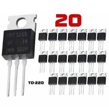 20pcs IRF3205 IR MOSFET N-CHANNEL 55V/110A TO-220 HEXFET Power Transistor IRF picture