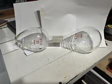 Vintage Lab Ware Kontes Glass Co. 500ml 24/40 Pair Of Lab Flasks picture