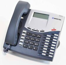 Inter-Tel 550 8520 Axxess Phone Nice Shape InterTel 550.8520 Warranty Slate Blue picture