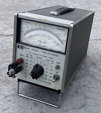 Vintage Hewlett-Packard HP 400FL AC Voltmeter AS-IS COND POWERS ON picture