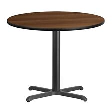 Flash Furniture 36'' Round Dining Table Top Walnut (XURD36WAT3030) picture