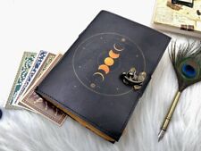 handmade leather journal book of shadows gifts for men and women picture