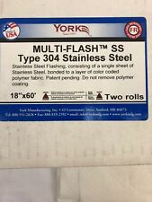 YORK 304 Stainless Steel Multi-Flash Masonry Flashing 18