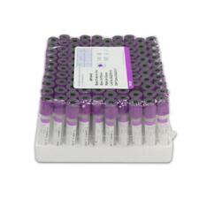 2ml 100pcs EDTA K2 Glass Vacuum Blood Collection Tubes for Labs and Hospitals-US picture