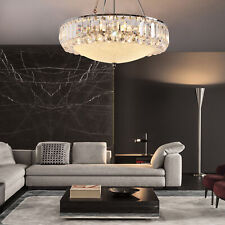 Modern Luxury Crystal Chandelier Pendant Lamp Lighting Decor Ceiling Fixtures US picture