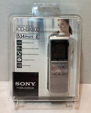 D Sony ICD-BX800 (2 GB, 534 Hours) Handheld Digital Voice Recorder Brand NEW picture