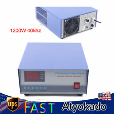 Ultrasonic Generator 1200W adjustable, 40000Hz 40KHz Cleaning application&Timer picture